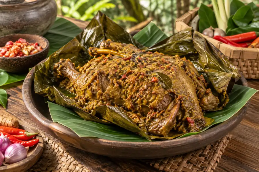Bebek Betutu — meat-lovers-menu