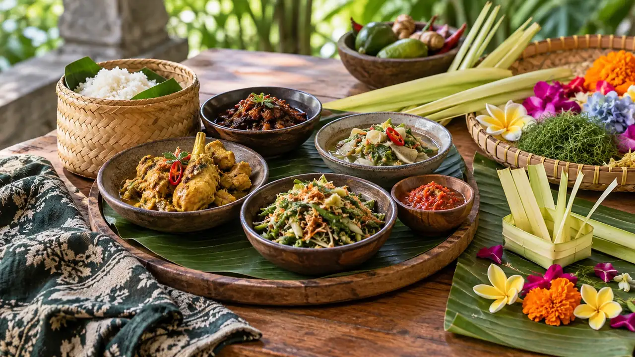 Cooking + Offering Making