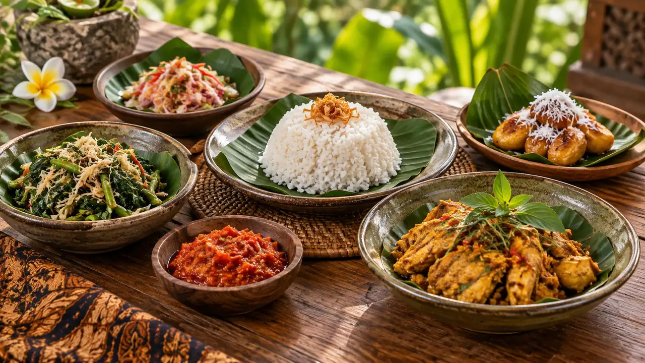 Egg-Free Balinese menu planning