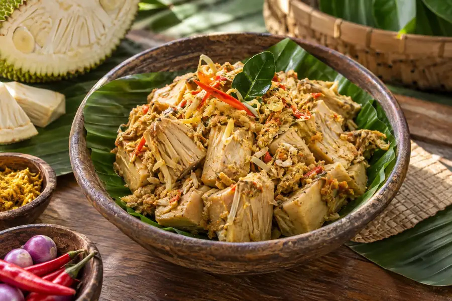 Jukut Nangka — Balinese Young Jackfruit Vegetable