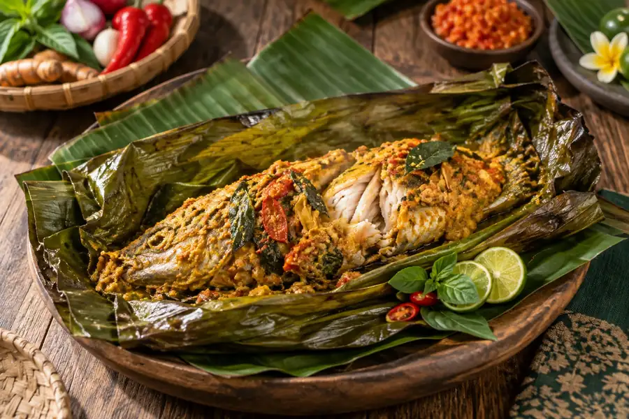 Pesan Be Pasih / Pepes Ikan — couples-menu