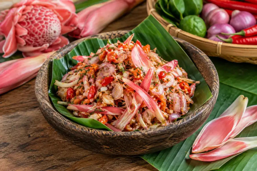 Sambal Bongkot — Torch Ginger Balinese Sambal