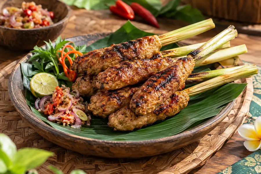 Sate Lilit Babi — meat-lovers-menu