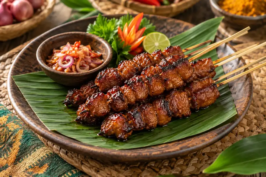 Sate Manis Babi — meat-lovers-menu