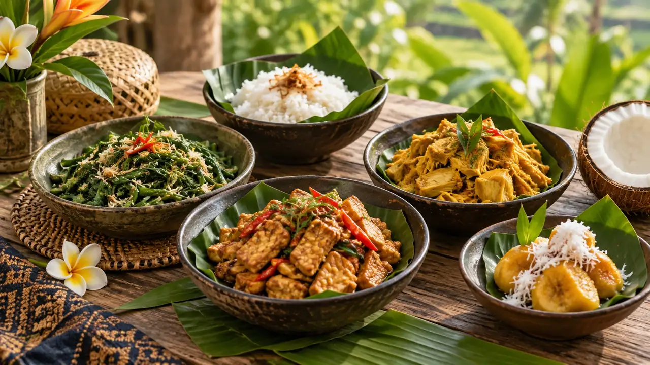 Private Vegan Cooking Class in Ubud — Choose Your 5-Dish Menu